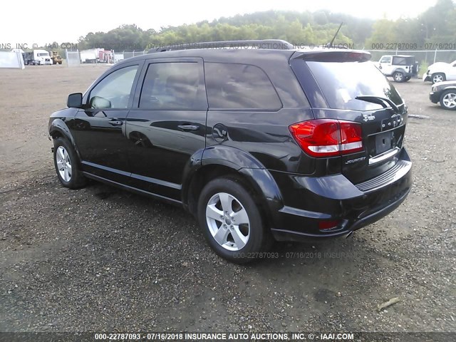 3C4PDCBG2CT371358 - 2012 DODGE JOURNEY SXT BLACK photo 3