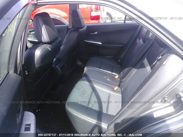 4T1BF1FK9CU579889 - 2012 TOYOTA CAMRY SE/LE/XLE GRAY photo 8