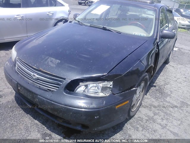 1G1NE52J42M519258 - 2002 CHEVROLET MALIBU LS BLACK photo 6