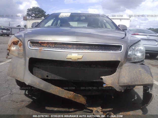 1G1ZC5EU2CF155490 - 2012 CHEVROLET MALIBU 1LT 灰色 照片 6