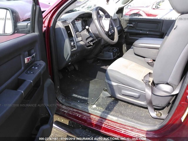 3C6JD7AT7CG257948 - 2012 DODGE RAM 1500 ST MAROON photo 8