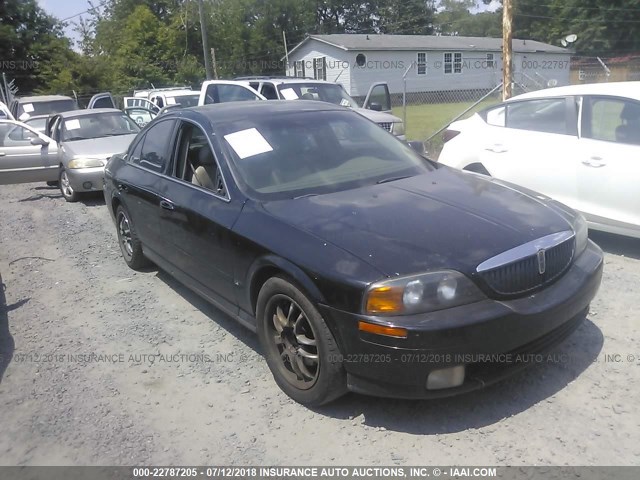 1LNHM87A7YY854903 - 2000 LINCOLN LS BLACK photo 1
