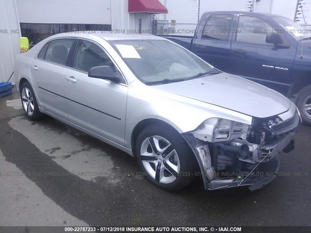 1G1ZB5E01CF351419 - 2012 CHEVROLET MALIBU LS SILVER photo 1