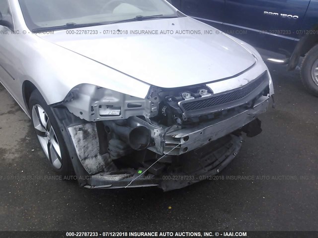 1G1ZB5E01CF351419 - 2012 CHEVROLET MALIBU LS SILVER photo 6