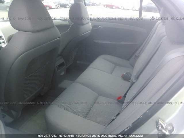 1G1ZB5E01CF351419 - 2012 CHEVROLET MALIBU LS SILVER photo 8