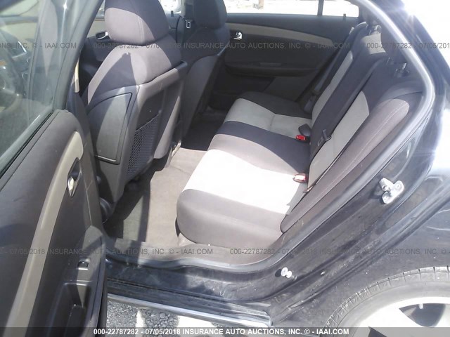 1G1ZH57B39F260481 - 2009 CHEVROLET MALIBU 1LT BLACK photo 8