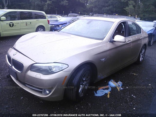 WBAXH5C56CDW08238 - 2012 BMW 528 XI BEIGE photo 2