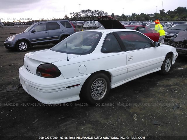 1G2NE12T6TM529667 - 1996 PONTIAC GRAND AM SE WHITE photo 4