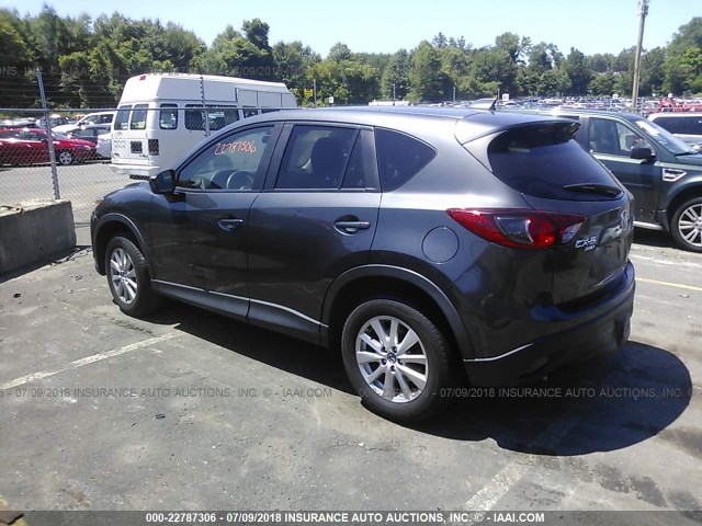 JM3KE4CY9E0424729 - 2014 MAZDA CX-5 TOURING GRAY photo 3