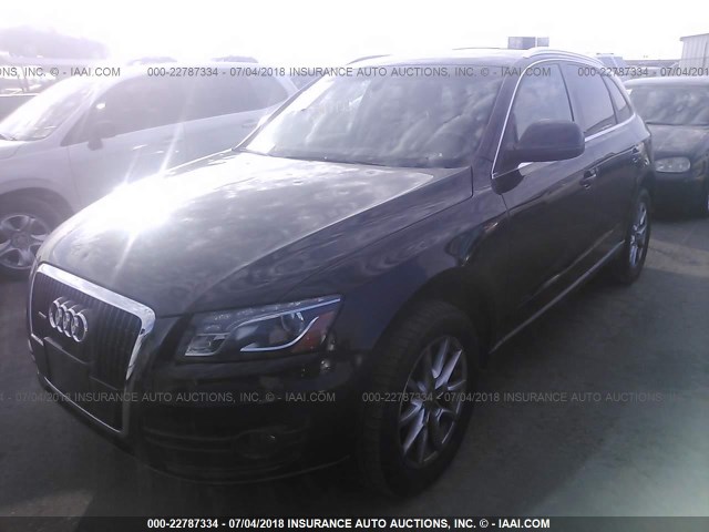 WA1LKAFPXAA086893 - 2010 AUDI Q5 PREMIUM PLUS BLACK photo 2