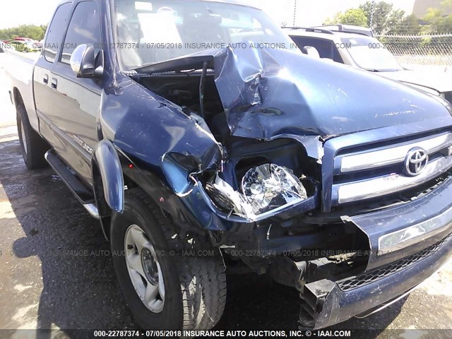 5TBBT44133S403734 - 2003 TOYOTA TUNDRA ACCESS CAB SR5 SILVER photo 6