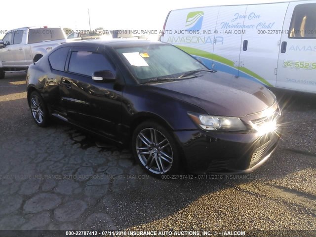 JTKJF5C70B3012779 - 2011 TOYOTA SCION TC 紫色 照片 1