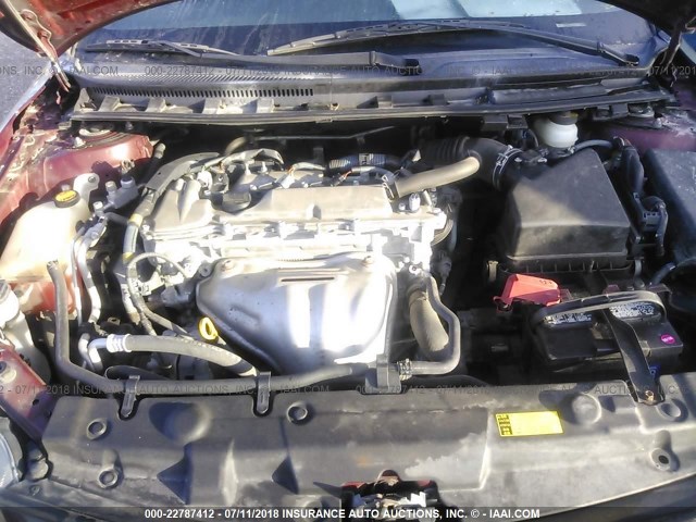 JTKJF5C70B3012779 - 2011 TOYOTA SCION TC 紫色 照片 10