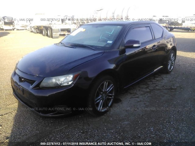 JTKJF5C70B3012779 - 2011 TOYOTA SCION TC 紫色 照片 2