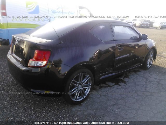 JTKJF5C70B3012779 - 2011 TOYOTA SCION TC 紫色 照片 4