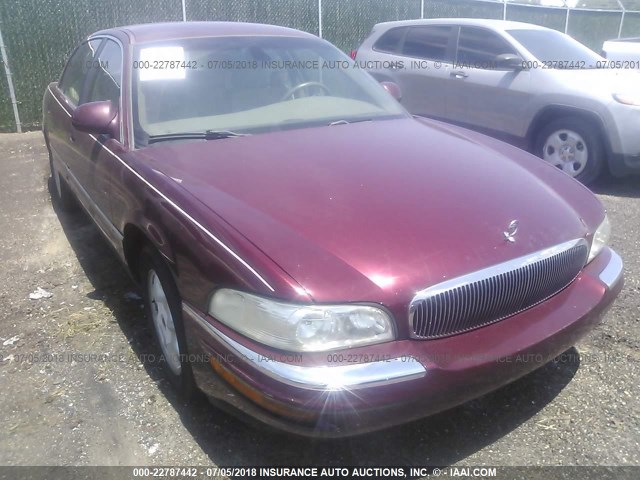 1G4CW54K014265219 - 2001 BUICK PARK AVENUE  BURGUNDY photo 1