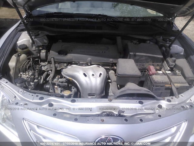 4T1BE46K39U366840 - 2009 TOYOTA CAMRY SE/LE/XLE 银色 照片 10