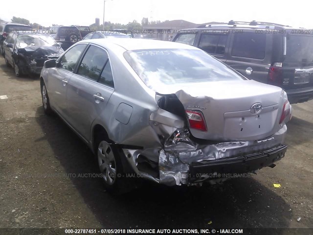 4T1BE46K39U366840 - 2009 TOYOTA CAMRY SE/LE/XLE 银色 照片 3