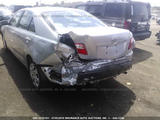 4T1BE46K39U366840 - 2009 TOYOTA CAMRY SE/LE/XLE 银色 照片 6