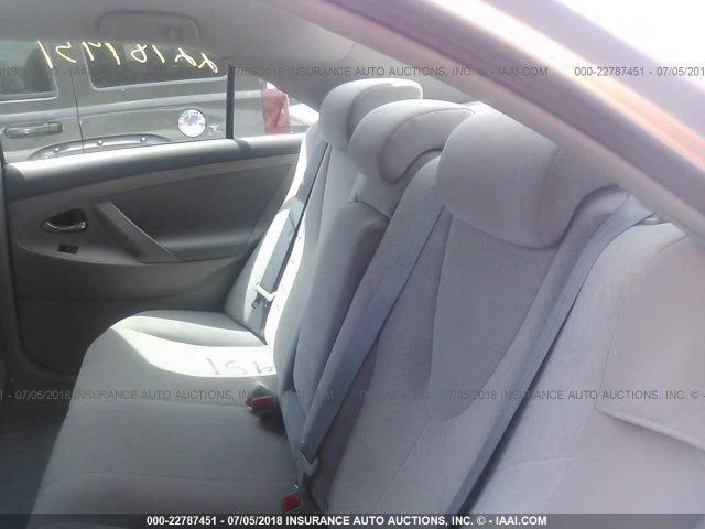 4T1BE46K39U366840 - 2009 TOYOTA CAMRY SE/LE/XLE 银色 照片 8