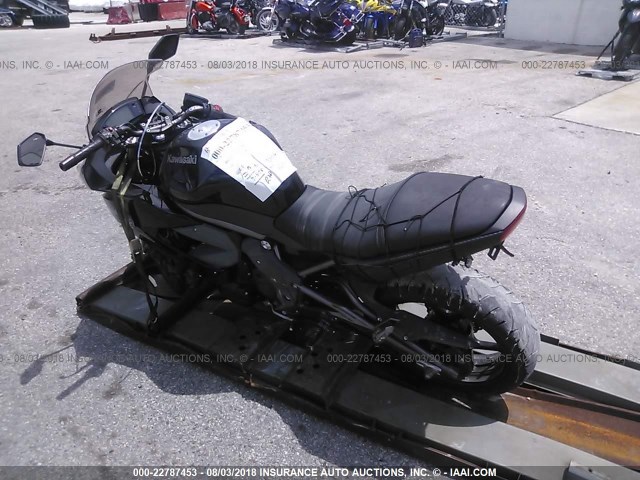 JKAEXEC1X9DA22741 - 2009 KAWASAKI EX650 C 黑色 照片 3