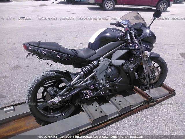 JKAEXEC1X9DA22741 - 2009 KAWASAKI EX650 C 黑色 照片 4