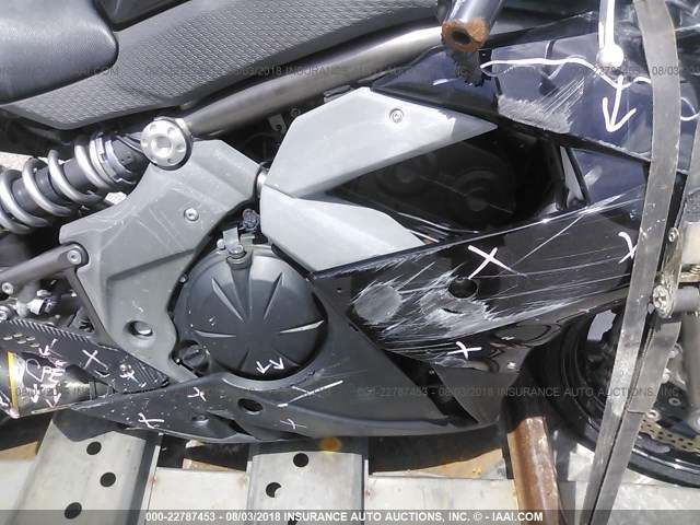 JKAEXEC1X9DA22741 - 2009 KAWASAKI EX650 C 黑色 照片 8