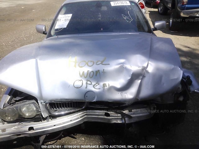 WBAGH83461DP31382 - 2001 BMW 740 IL SILVER photo 10