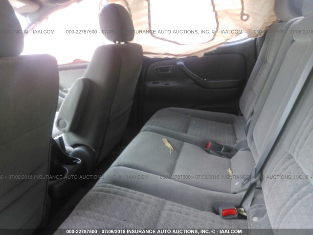 5TBDT44116S525487 - 2006 TOYOTA TUNDRA DOUBLE CAB SR5 SILVER photo 8