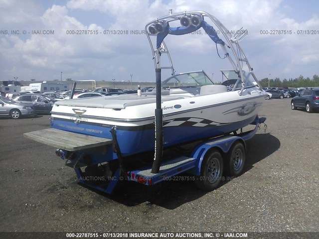 FNEC1284G405 - 2005 CENTURION BOAT AND TRAILER  BLUE photo 4