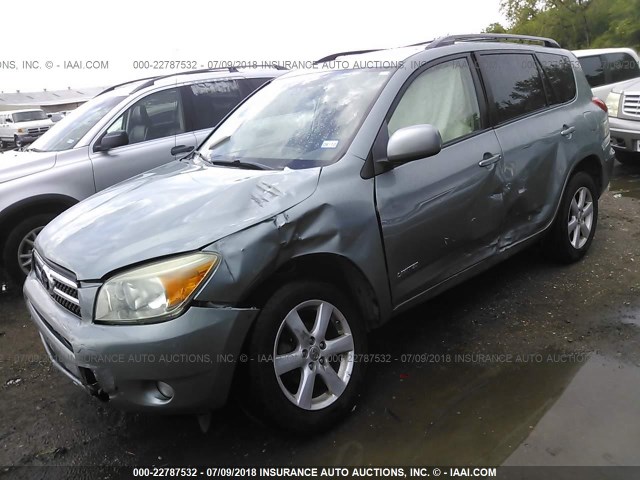 JTMBD31V265044361 - 2006 TOYOTA RAV4 LIMITED GRAY photo 2