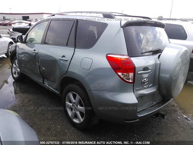 JTMBD31V265044361 - 2006 TOYOTA RAV4 LIMITED GRAY photo 3