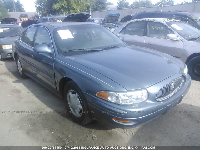 1G4HR54K2YU149558 - 2000 BUICK LESABRE LIMITED BLUE photo 1