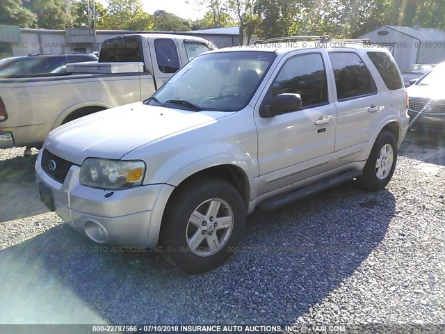 1FMYU941X7KA51742 - 2007 FORD ESCAPE LIMITED SILVER photo 2