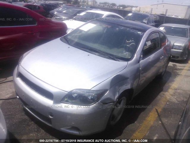 JTKDE177870145849 - 2007 TOYOTA SCION TC 银色 照片 2