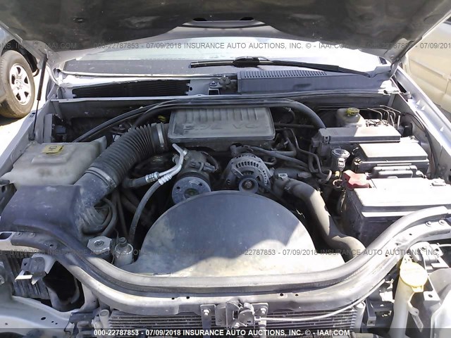 1J4GR48KX5C568757 - 2005 JEEP GRAND CHEROKEE LAREDO/COLUMBIA/FREEDOM 银色 照片 10