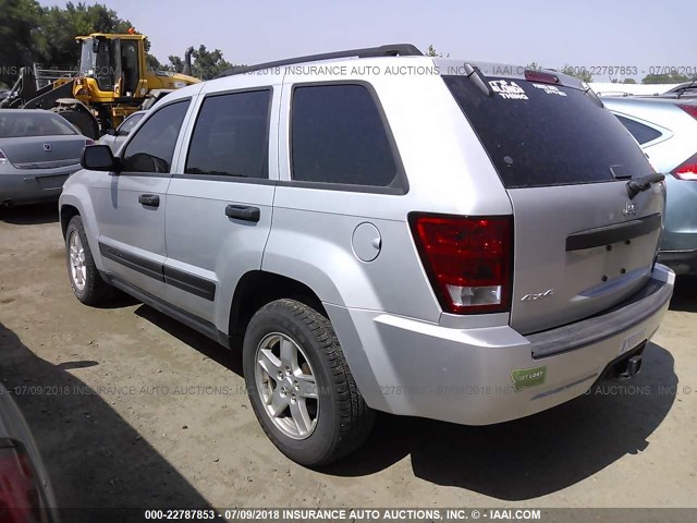 1J4GR48KX5C568757 - 2005 JEEP GRAND CHEROKEE LAREDO/COLUMBIA/FREEDOM 银色 照片 3