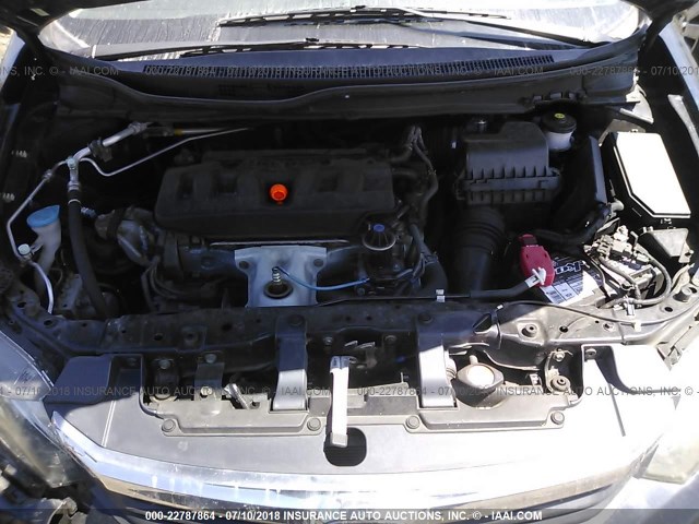 19XFB2F95CE307732 - 2012 HONDA CIVIC EXL 黑色 照片 10