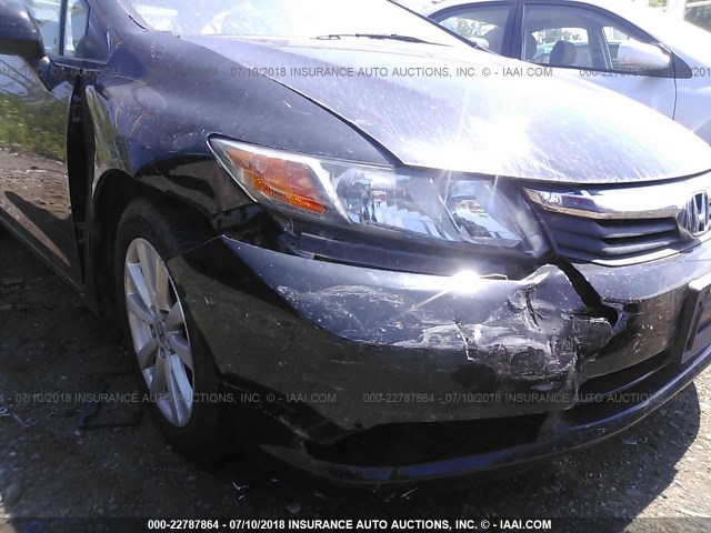 19XFB2F95CE307732 - 2012 HONDA CIVIC EXL 黑色 照片 6