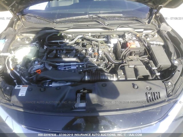 2HGFC1F77HH659875 - 2017 HONDA CIVIC EXL 黑色 照片 10