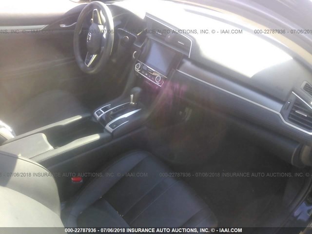 2HGFC1F77HH659875 - 2017 HONDA CIVIC EXL 黑色 照片 5