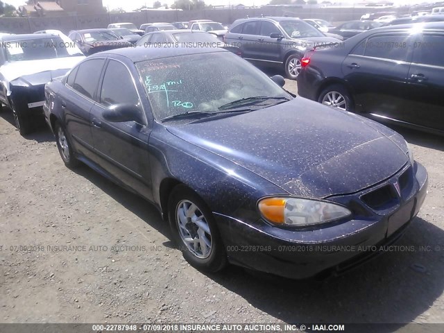 1G2NF52F94M594450 - 2004 PONTIAC GRAND AM SE1 BLUE photo 1