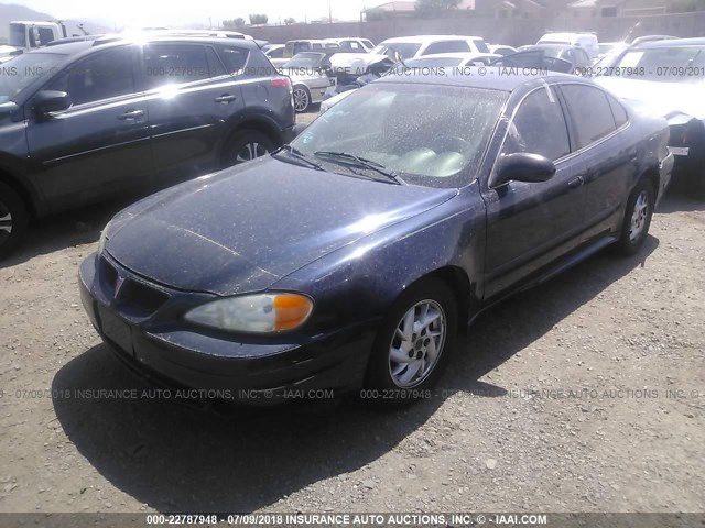 1G2NF52F94M594450 - 2004 PONTIAC GRAND AM SE1 BLUE photo 2
