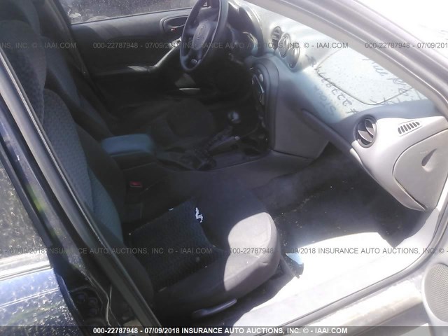 1G2NF52F94M594450 - 2004 PONTIAC GRAND AM SE1 BLUE photo 5
