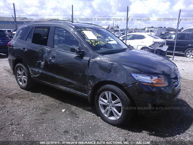 5NMSH4AG3AH338661 - 2010 HYUNDAI SANTA FE SE BROWN photo 1