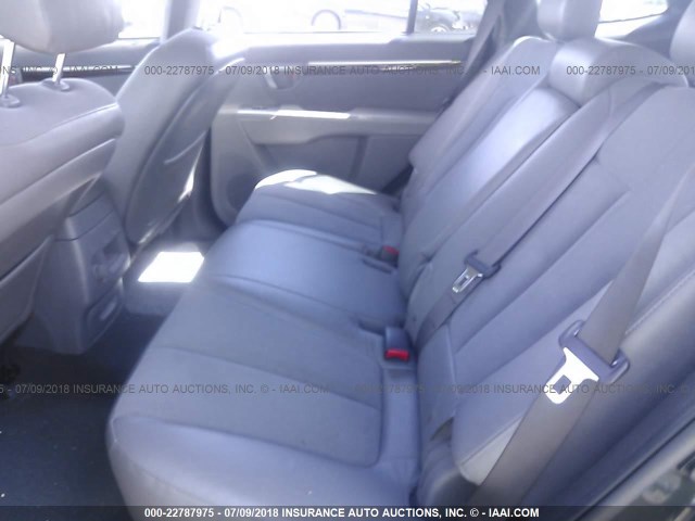 5NMSH4AG3AH338661 - 2010 HYUNDAI SANTA FE SE BROWN photo 8