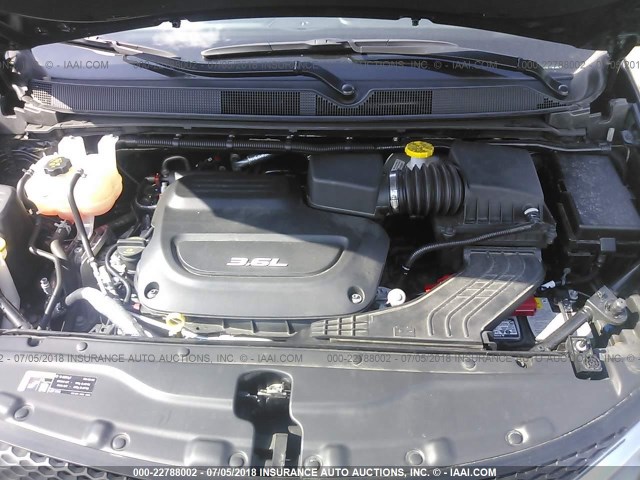 2C4RC1BG6HR832894 - 2017 CHRYSLER PACIFICA TOURING L 黑色 照片 10