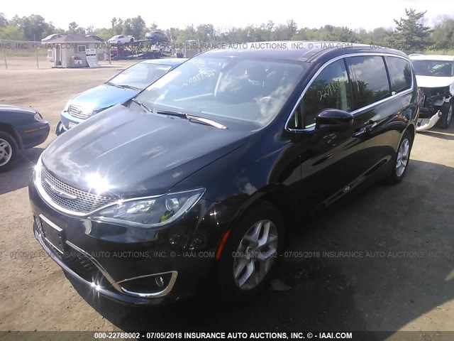 2C4RC1BG6HR832894 - 2017 CHRYSLER PACIFICA TOURING L 黑色 照片 2