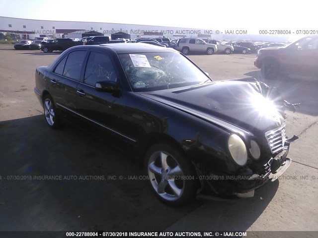 WDBJF70JX2B476413 - 2002 MERCEDES-BENZ E 430 BLACK photo 1