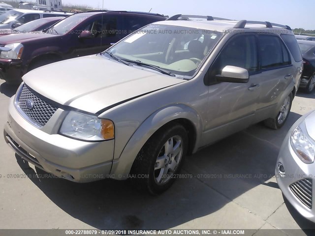 1FMZK06146GA05327 - 2006 FORD FREESTYLE LIMITED TAN photo 2
